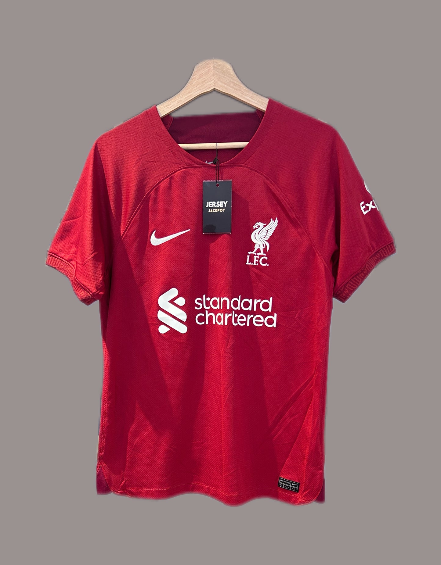 Authentic Diogo J. #20 Liverpool 2022-23 Home Football T-Shirt