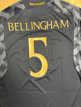 Authentic #5 Bellingham Real Madrid 2023/24 away Football