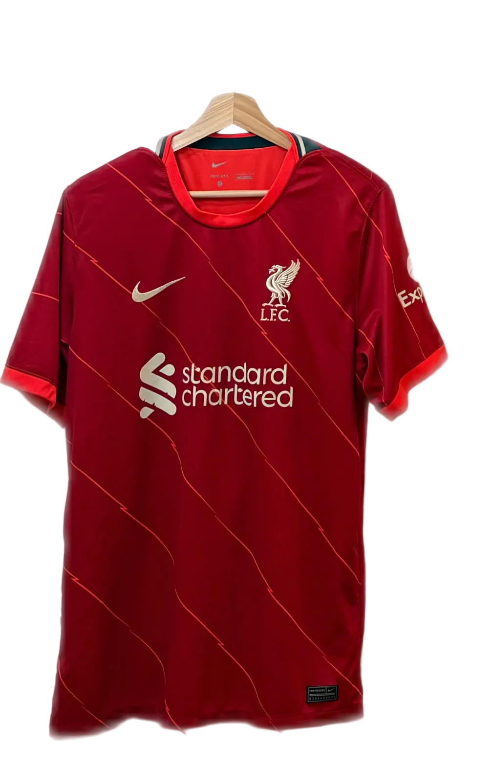 Authentic Mané #10 Liverpool 2021/22 Home Football