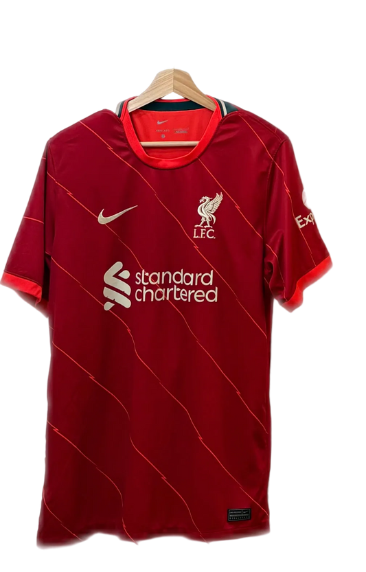 Authentic Mané #10 Liverpool 2021/22 Home Football