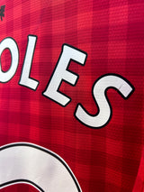 Authentic Scholes #22 Manchester United 2012/13 Home Football