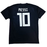 Authentic Messi #10 Argentina 2017-18 Away Football