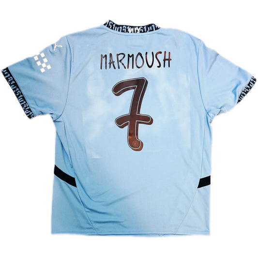 Authentic Marmoush #7 Manchester City 2024-25 Home Football