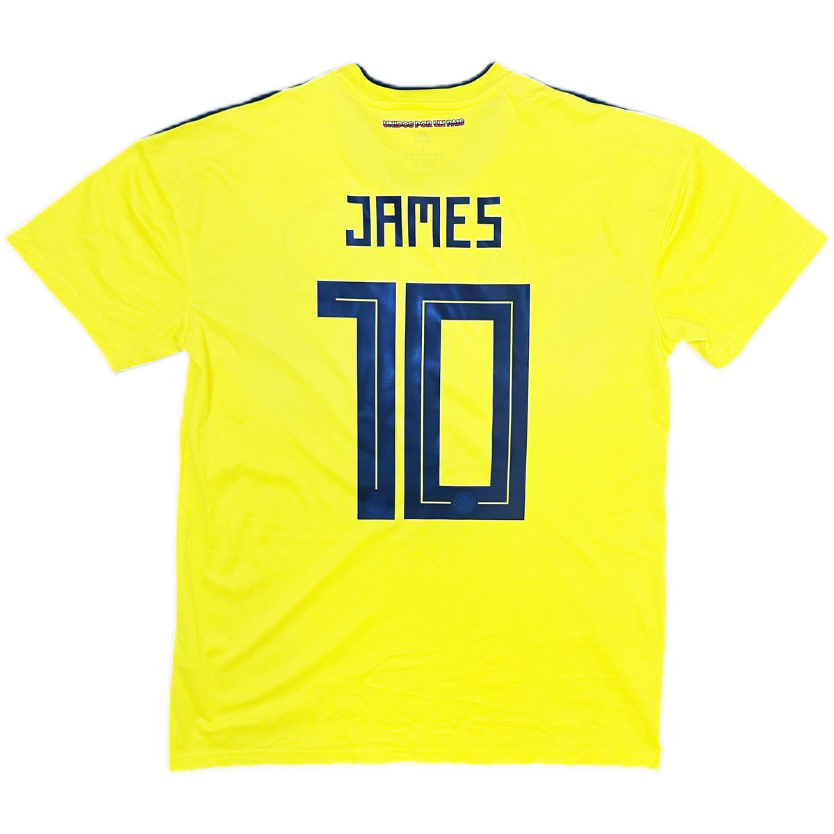 Authentic James #10 Columbia 2018-19 Home Football