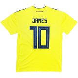 Authentic James #10 Columbia 2018-19 Home Football