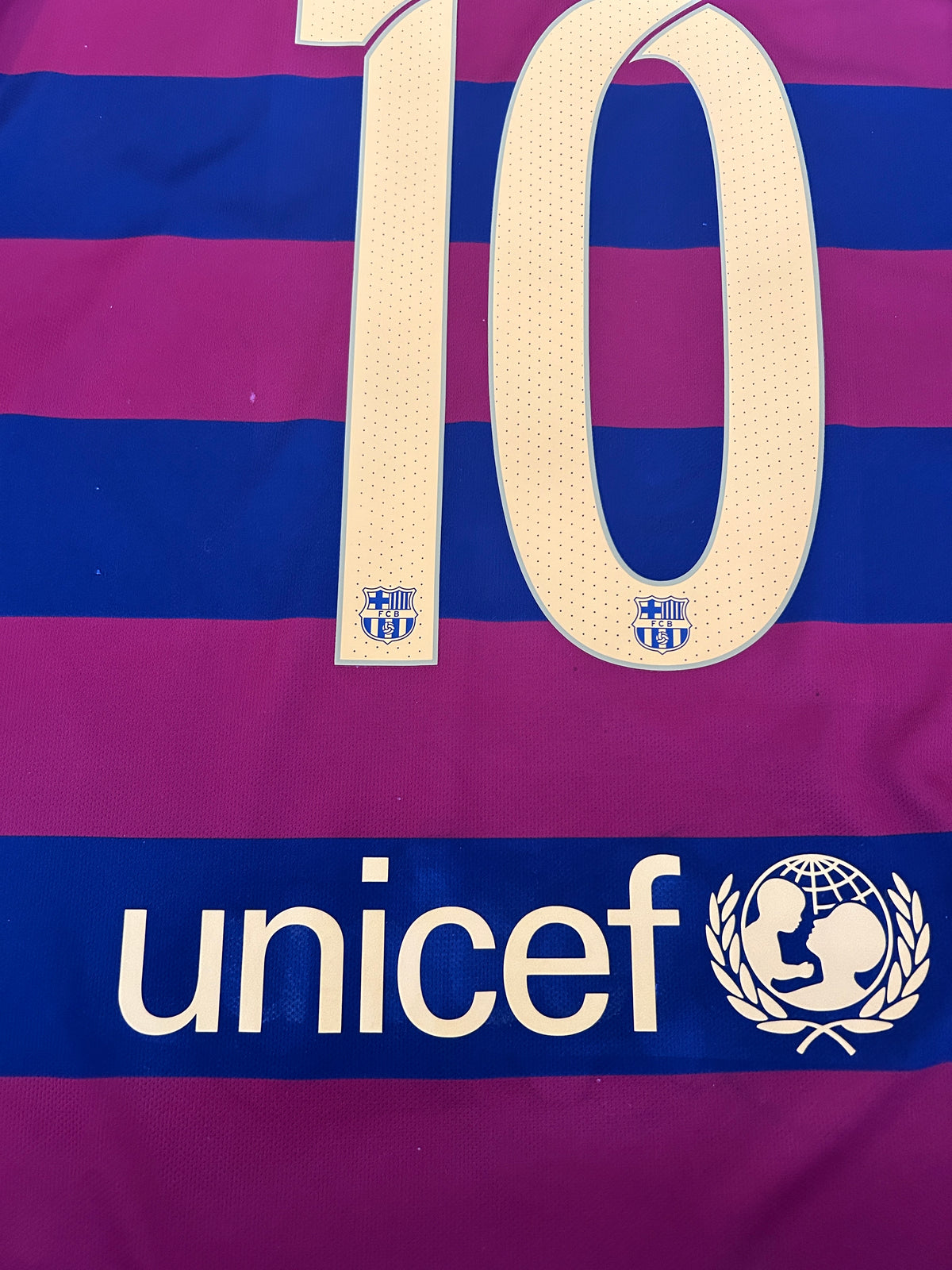 Authentic Messi #10 Barcelona 2015-16 Home