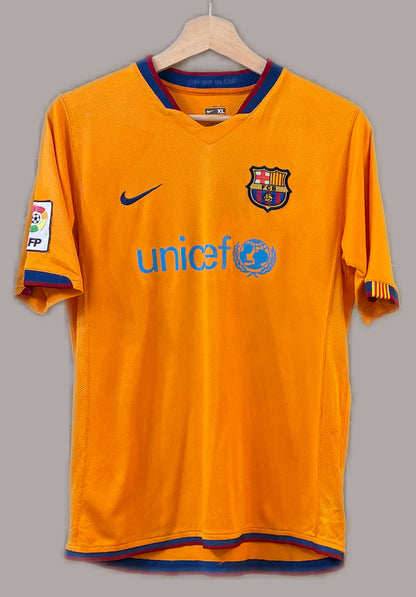 Vintage #19 Messi FC Barcelona 2006-2007 away football shirt