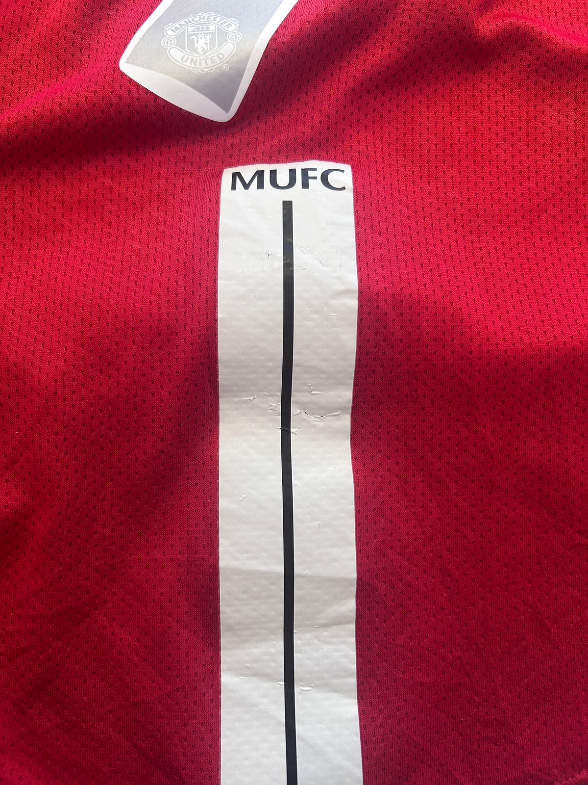 Authentic Ronaldo #7 Manchester United 2007/08 Home Football Shirt