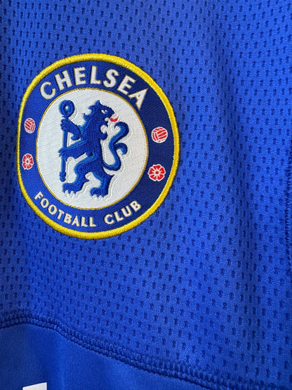 Vintage #11 Drogba Adidas Chelsea F.C. 2009/10 home football shirt