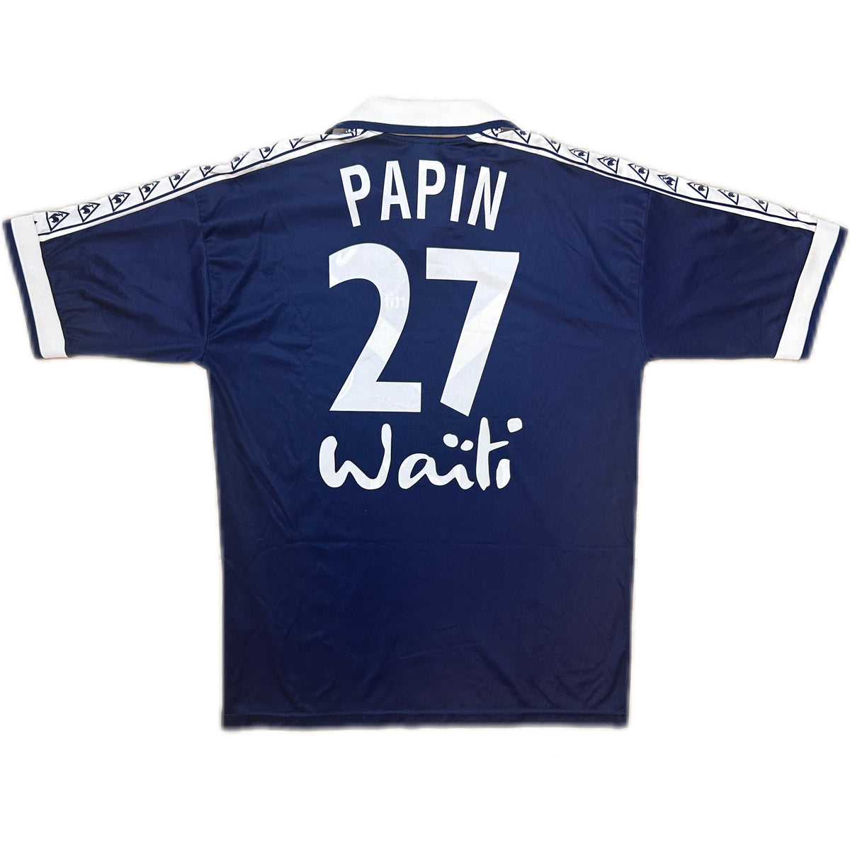 Authentic Papin #27 Bordeaux 1996-97 Home Football