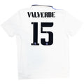 Authentique maillot de football domicile Valverde #15 Real Madrid 2022-23