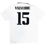 Authentic Valverde #15 Real Madrid 2022-23 Home Football