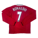 Authentic Ronaldo #7 Manchester United 2004-06 Home Football
