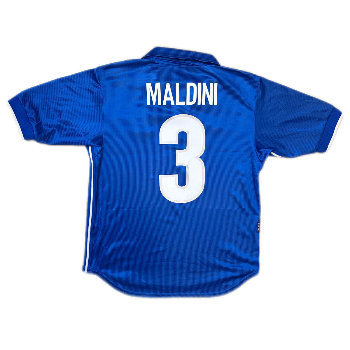 Authentic Maldini #3 Italy 1997-98 Home