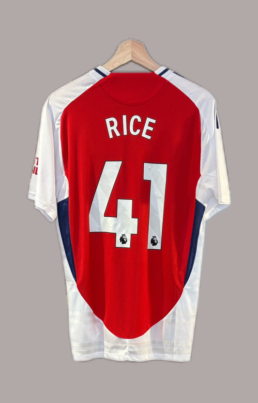 Vintage #41 Rice Arsenal Home 2024-2025 Football Shirt