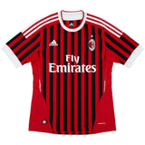Authentic Prince #27 AC Milan 2011-12 Home Football Shirt