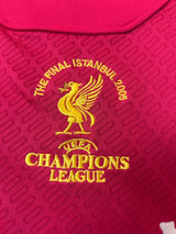 Authentic Morientes #19 Liverpool 2004-05 Home Football