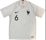 Authentic #6 Pogba France 2018 away Football