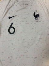 Authentic #6 Pogba France 2018 away Football