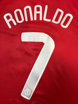 Authentic Ronaldo #7 Manchester United 2008/09 Home football