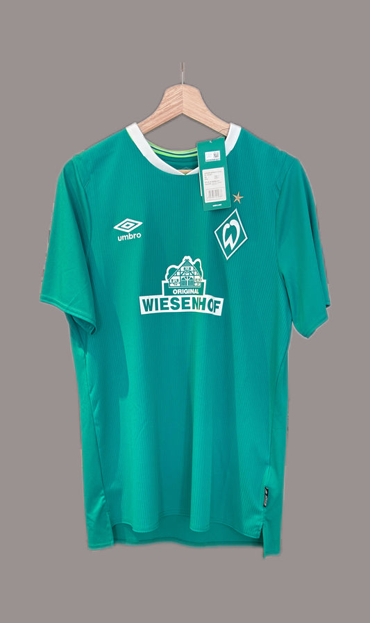Authentic Werder Bremen 2019/20 Home Football T-Shirt