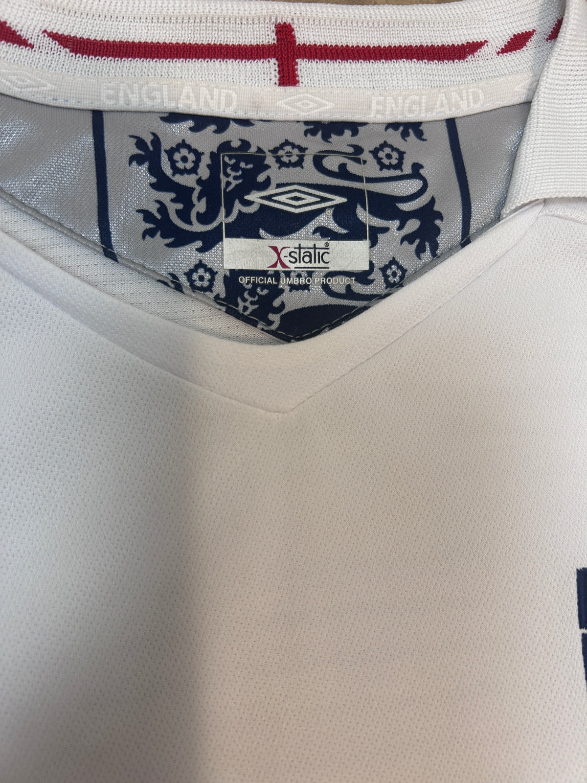Authentic England 2005-07 Home Football