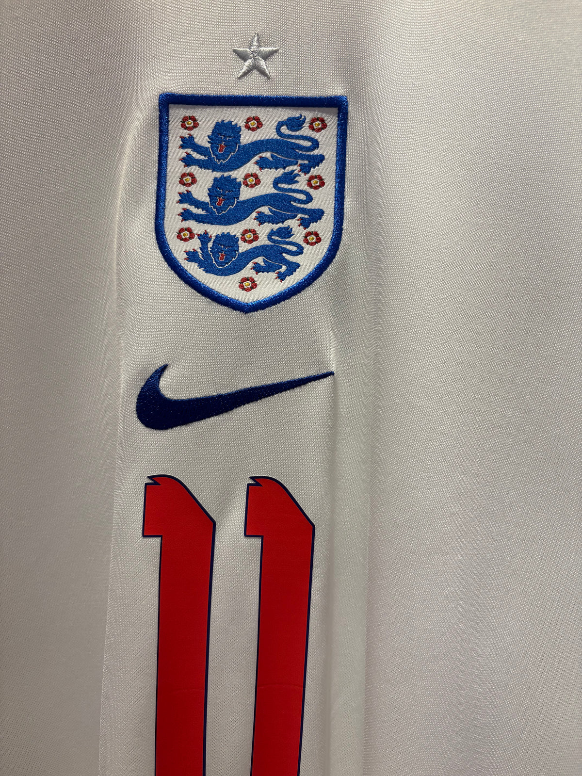 Authentic Rashford #11 England 2020/21 Home Football