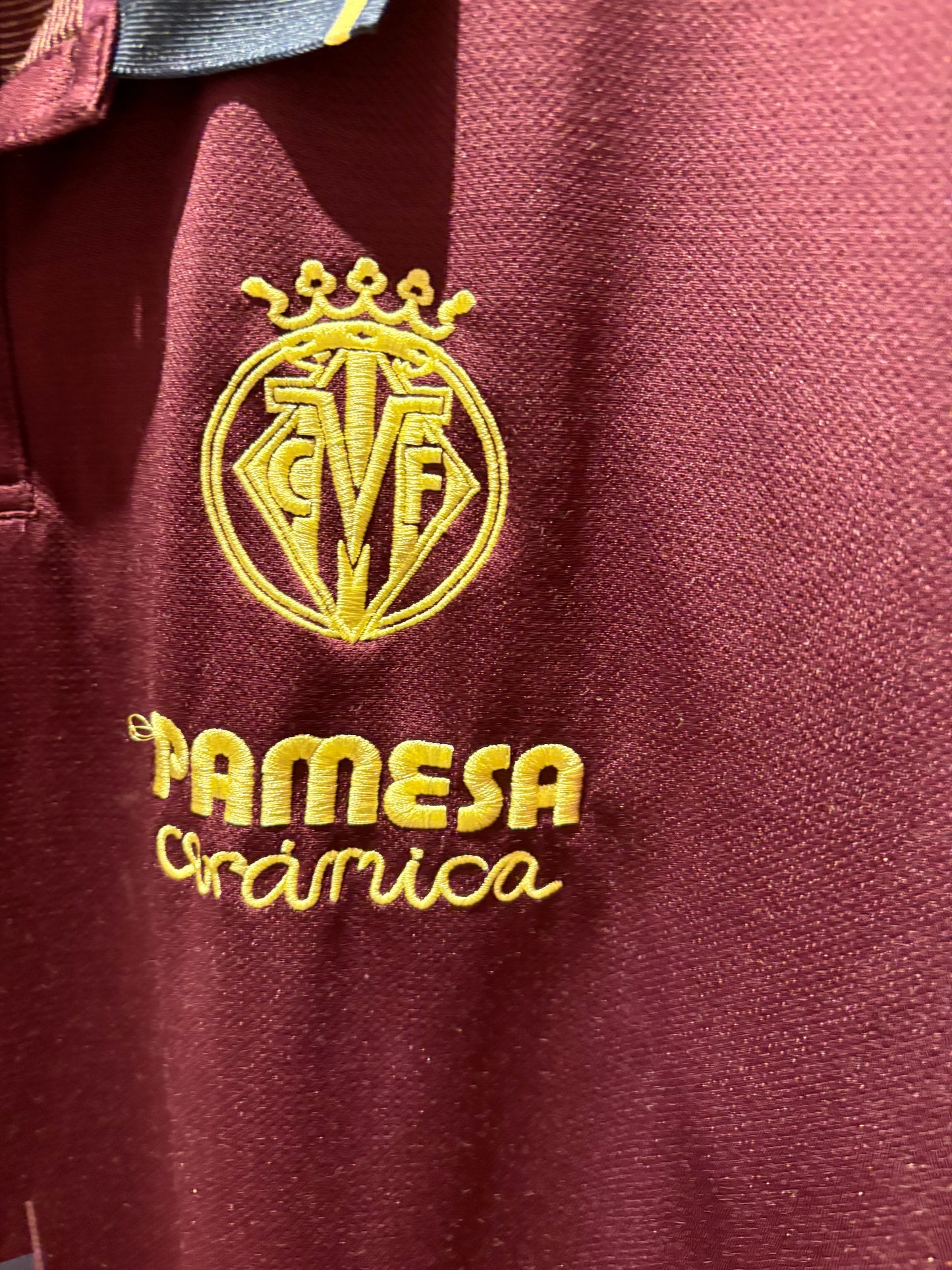 Vintage Joma Villarreal CF maroon