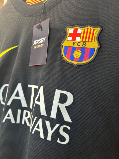 Authentic Messi #10 FC Barcelona 2013-14 Third Football T-Shirt