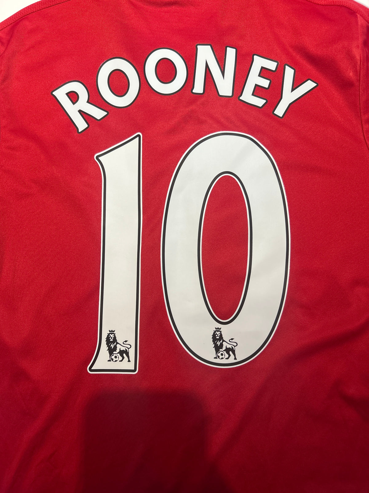 Authentic Rooney #10 Manchester United 2016-17 Home Football Shirt