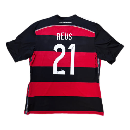 Authentic Reus #21 Germany 2014-15 Away Football