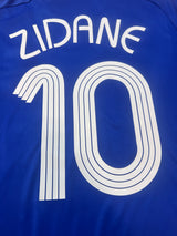 Authentic Zidane #10 France 2006-07  Home Football