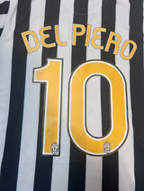 Authentic Del Piero #10 Juventus 2006-07 Home Football