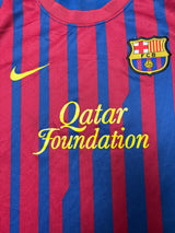 Authentic #10 Messi Barcelona 2011-12 Home Football