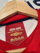 Authentic Beckham #7 2006-08 England Away Football