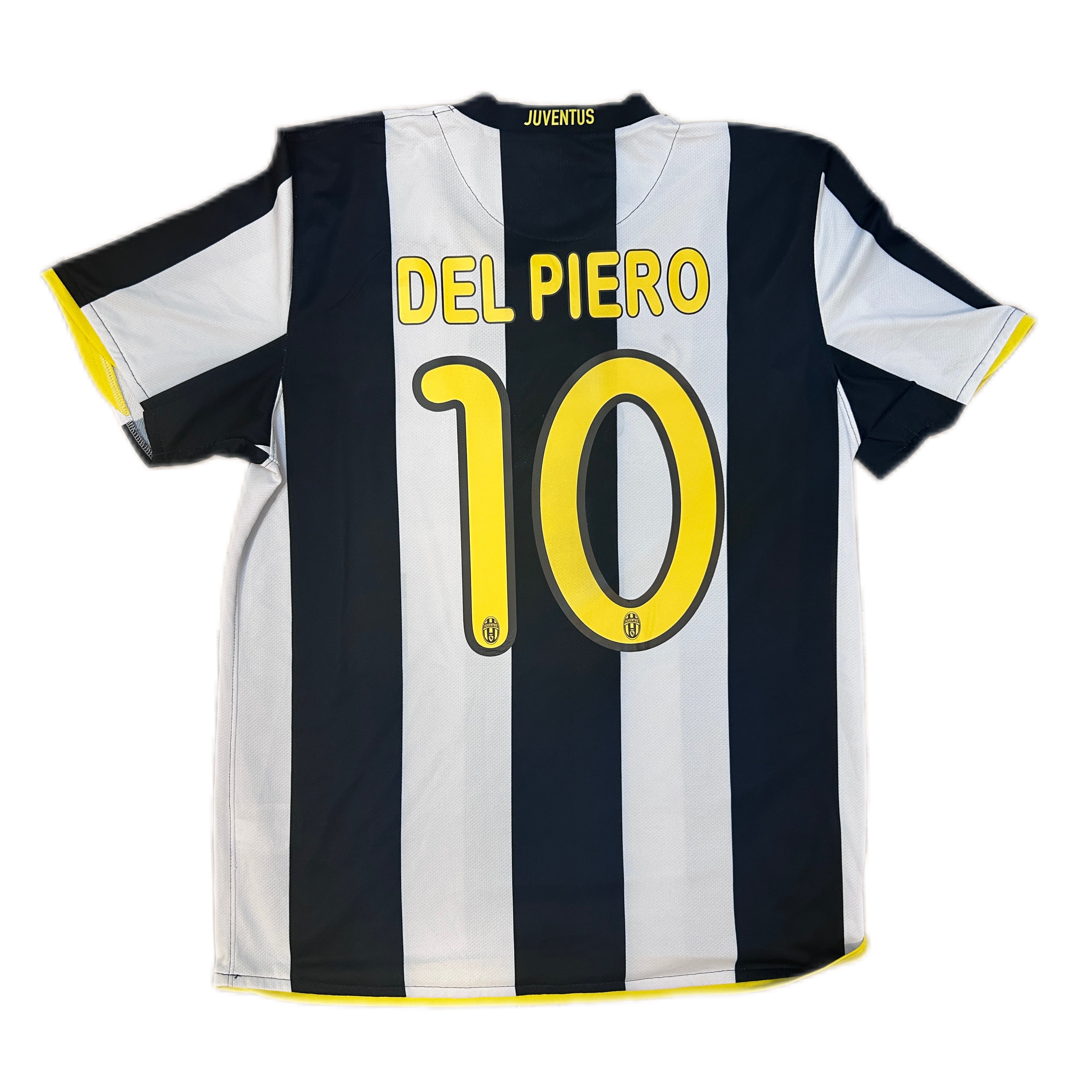 Authentic Del Piero #10 Juventus 2008-09 Home Football – Jersey