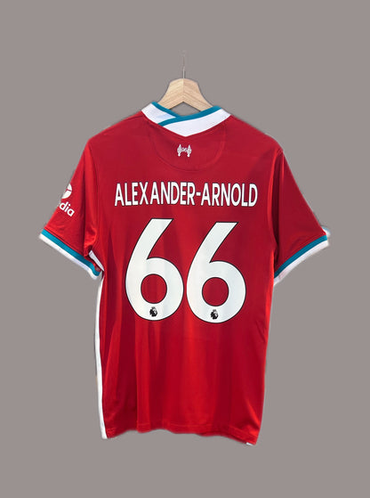 Vintage Alexander-Arnold #66 Liverpool 2020/21 Home Football T-Shirt