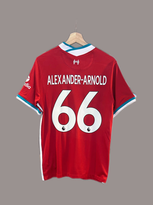 Vintage Alexander-Arnold #66 Liverpool 2020/21 Home Football T-Shirt