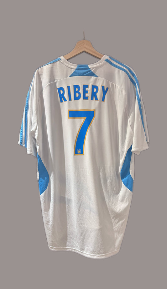 Authentic Ribery #7 Marseille 2007-08 Home