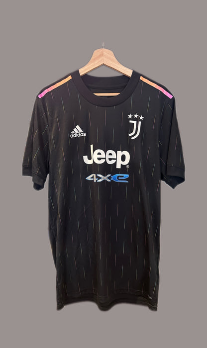 Authentic Ronaldo #7 Juventus 2021-22 Away Football T-Shirt