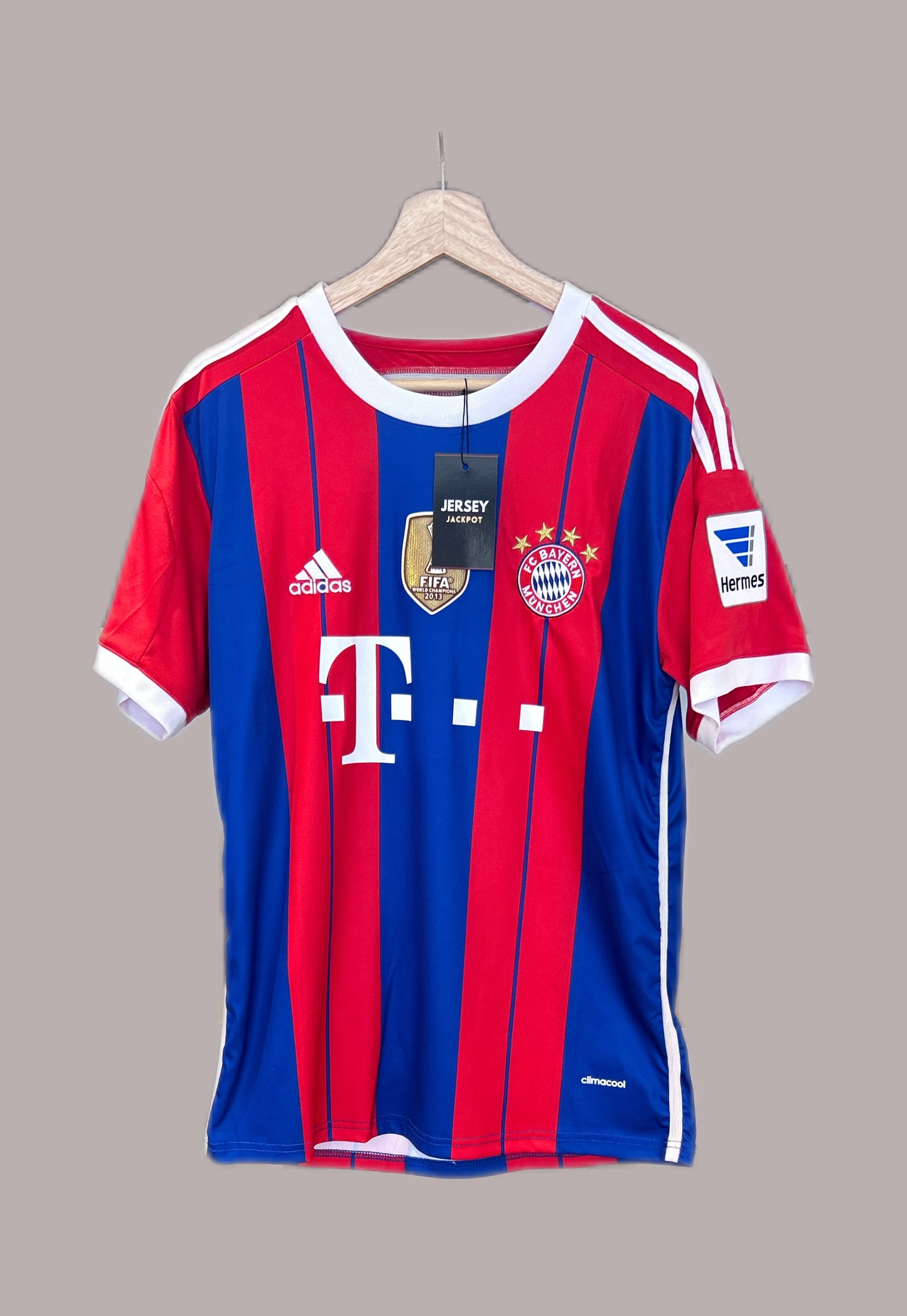 Vintage Ribéry #7 Bayern Munchen 2014/15 Home Football T-Shirt