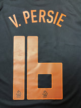 Authentic V.Persie #16 Netherlands 2012-13 Away Football
