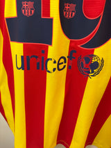 Authentic Messi #10 Barcelona 2013-14 Away Football