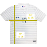 Authentic Pogba #19 France 2014-15 Away Football