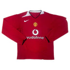 Maillot de football domicile authentique de Ronaldo #7 Manchester United 2004-06