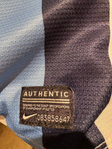 Authentic #42 Toure Yaya Manchester City 2013-14 Away Football L/S