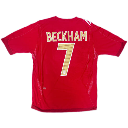 Authentic Beckham #7 England 2006-08 Football