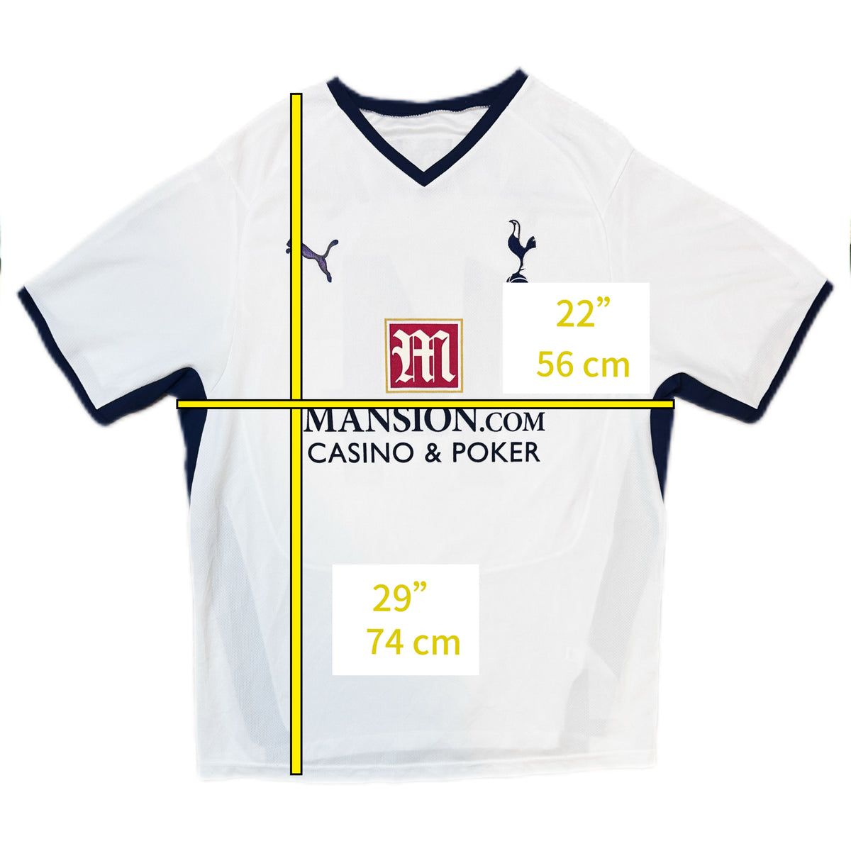 Authentic Modric #14 Tottenham Hotspur 2008-09 Home Football
