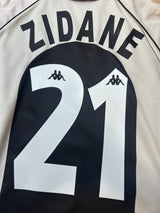 Authentic Zidane #21 Juventus 1997-98 Home Football