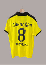 Authentic Gündoğan Dortmund 2012/13 Home Football Shirt